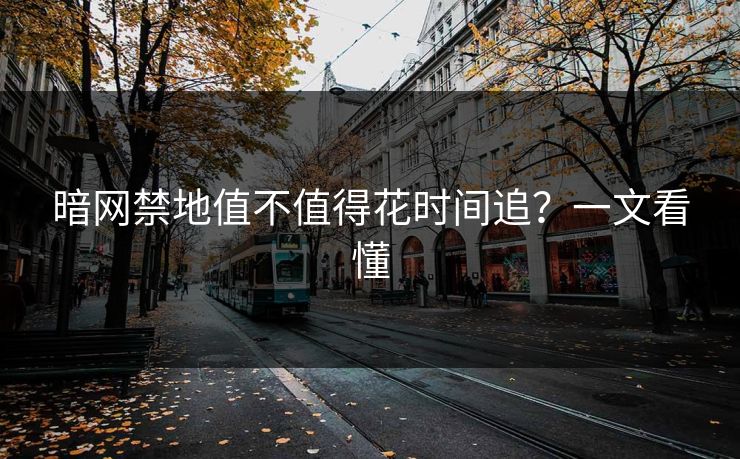 暗网禁地值不值得花时间追？一文看懂